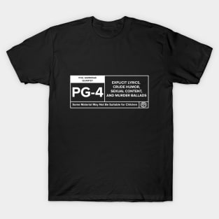 PG-4 "Rating" light on dark T-Shirt